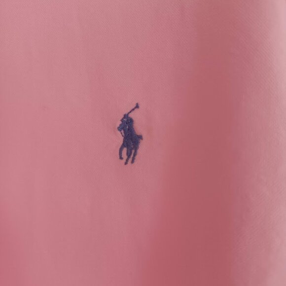 Polo Ralph Lauren Men’s Classic Fit Pink Oxford Shirt M – Long Sleeve - Picture 6 of 7